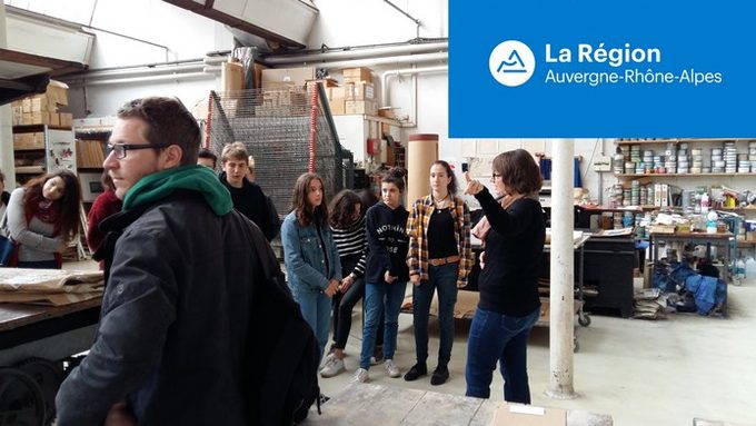 VISITE DES PRESSES
JEREMY LIRON
BLANDINE DEVERS  /  URDLA